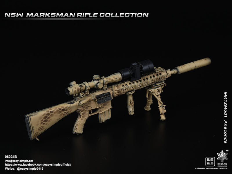 Load image into Gallery viewer, NSW Marksman Rifle - MK12 Mod1 - Anaconda - MINT IN BOX
