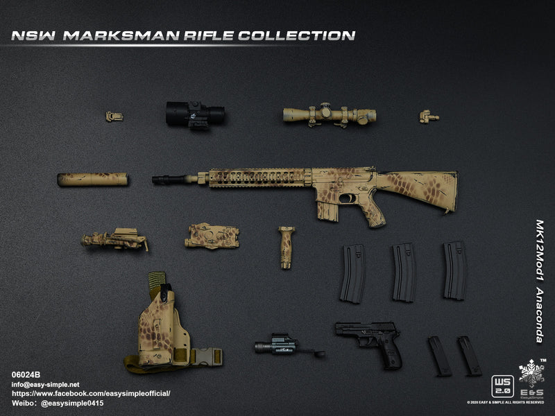 Load image into Gallery viewer, NSW Marksman Rifle - MK12 Mod1 - Anaconda - MINT IN BOX
