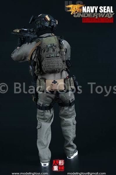 Load image into Gallery viewer, U.S. Navy Seal - Boarding Unit - Black Radio Communications Set
