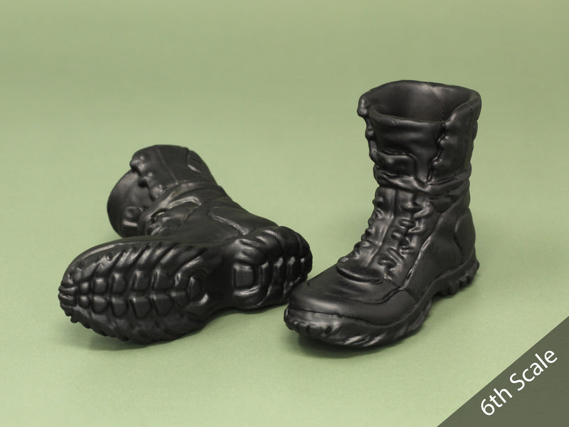 Load image into Gallery viewer, 1/6 or 1/12 - Custom 3D - Rugged Boots (Peg Type)
