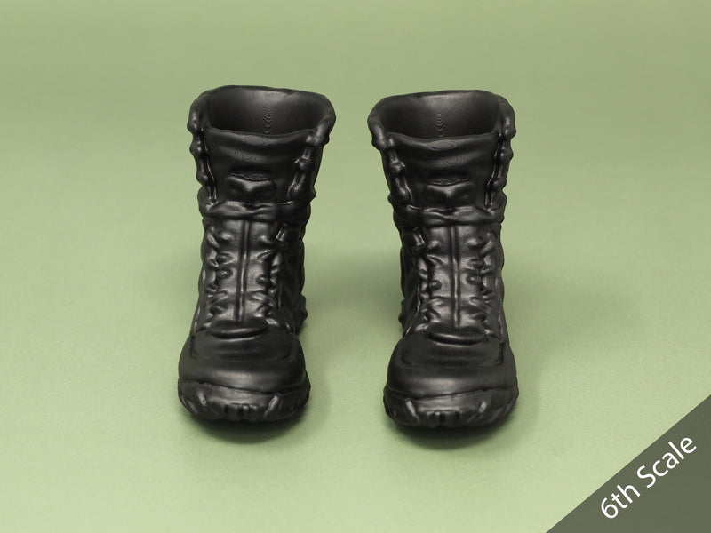 Load image into Gallery viewer, 1/6 or 1/12 - Custom 3D - Rugged Boots (Peg Type)
