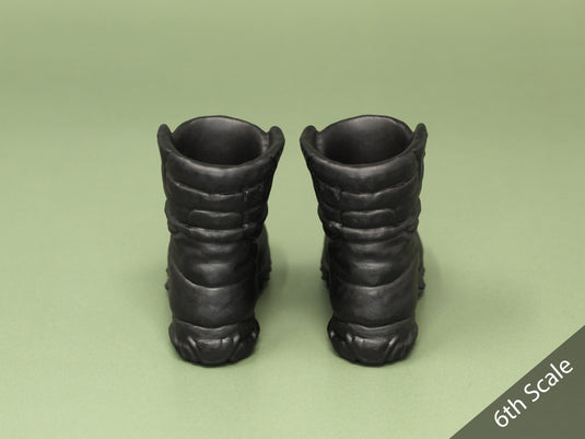 1/6 or 1/12 - Custom 3D - Rugged Boots (Peg Type)