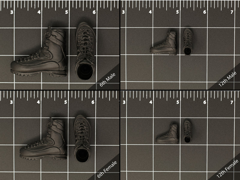 Load image into Gallery viewer, 1/6 or 1/12 - Custom 3D - Excavator Boots (Peg Type)
