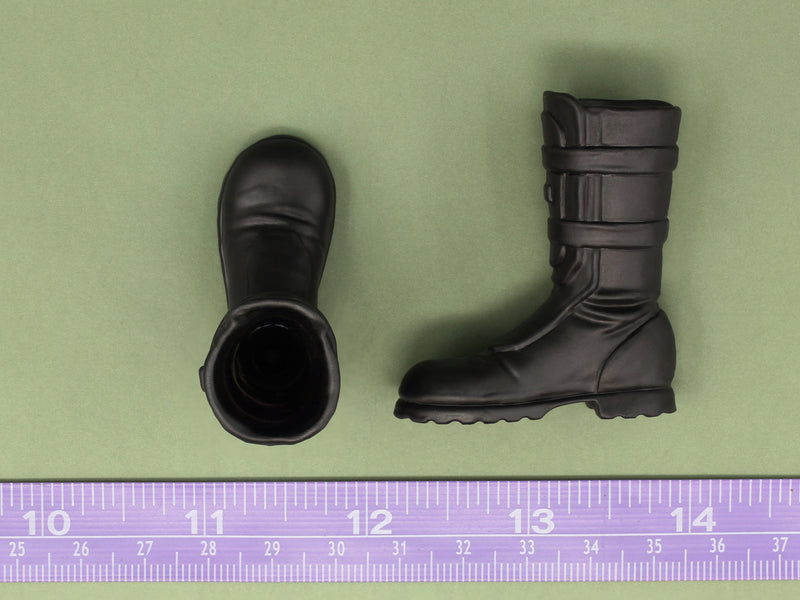Load image into Gallery viewer, 1/6 or 1/12 - Custom 3D - Biker Boots (Peg Type)
