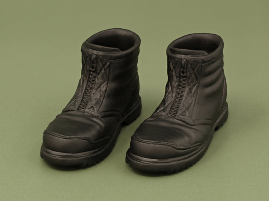 1/6 or 1/12 - Custom 3D - Front Zipper Boots (Peg Type)