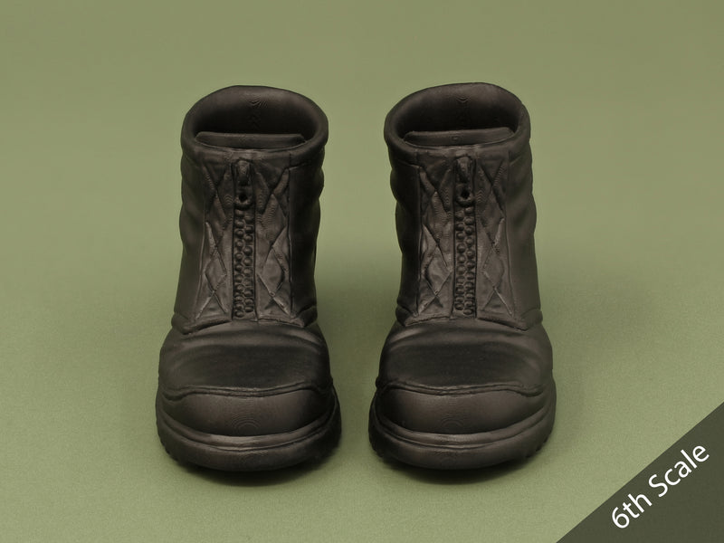 Load image into Gallery viewer, 1/6 or 1/12 - Custom 3D - Front Zipper Boots (Peg Type)
