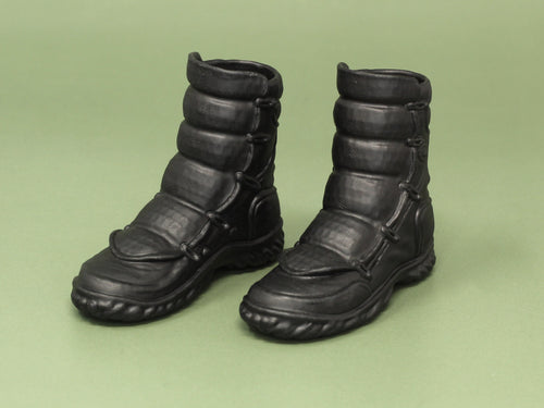 1/6 or 1/12 - Custom 3D - Armored Boots (Peg Type)