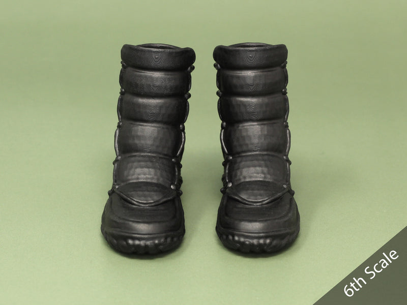 Load image into Gallery viewer, 1/6 or 1/12 - Custom 3D - Armored Boots (Peg Type)
