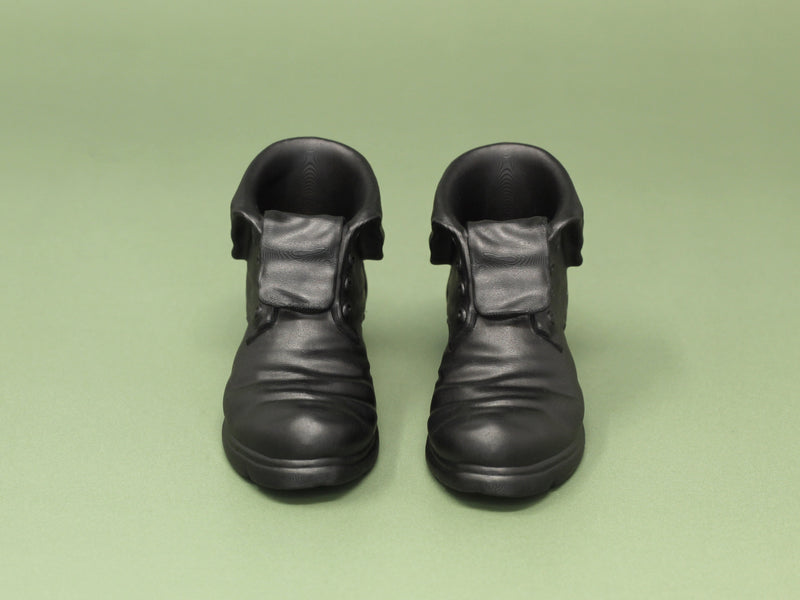 Load image into Gallery viewer, 1/6 or 1/12 - Custom 3D - Fold Over Military Boot (Peg Type)
