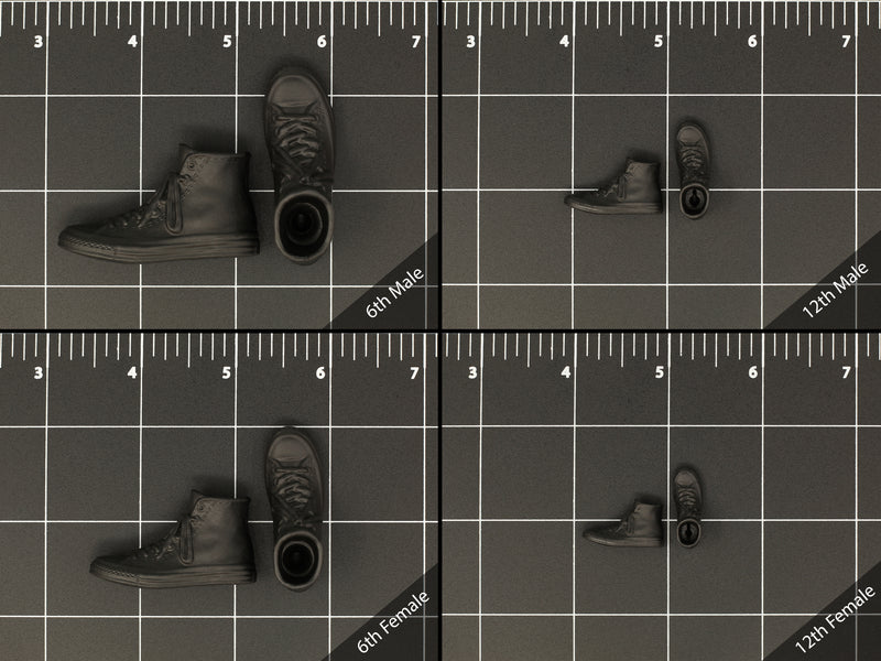 Load image into Gallery viewer, 1/6 or 1/12 - Custom 3D - Constar Hightops (Peg Type)

