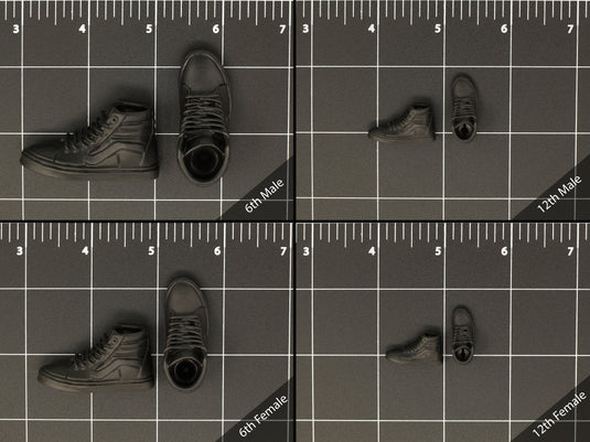 1/6 or 1/12 - Custom 3D - Sneakers (Peg Type)