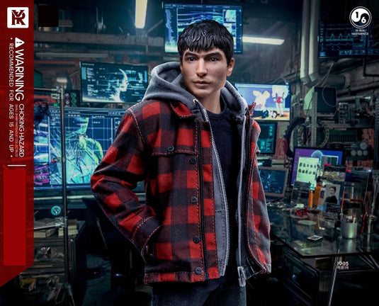 The Flash Barry Allen - Black Boots (Peg Type)