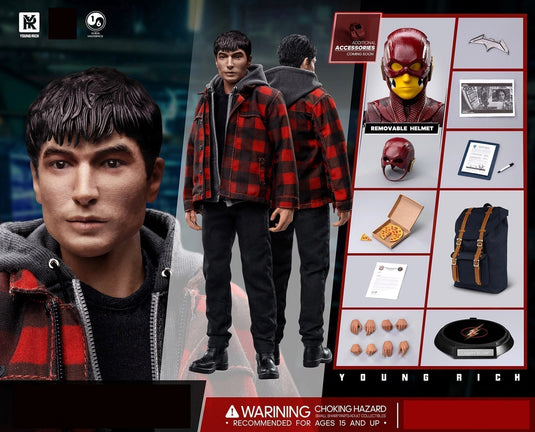 The Flash Barry Allen - Red Mask w/Neck Piece
