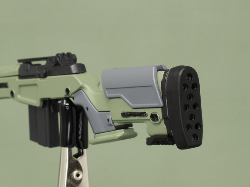 Load image into Gallery viewer, 1/6 - Custom - Modular M14 EBR Rifle Set w/Custom Magnetic Attachments (GREEN)
