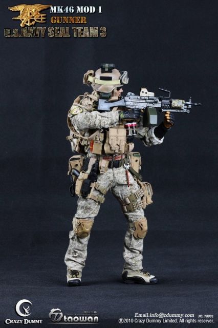 Load image into Gallery viewer, U.S. Navy Seal Team 3 - Male Base Body w/Head Sculpt
