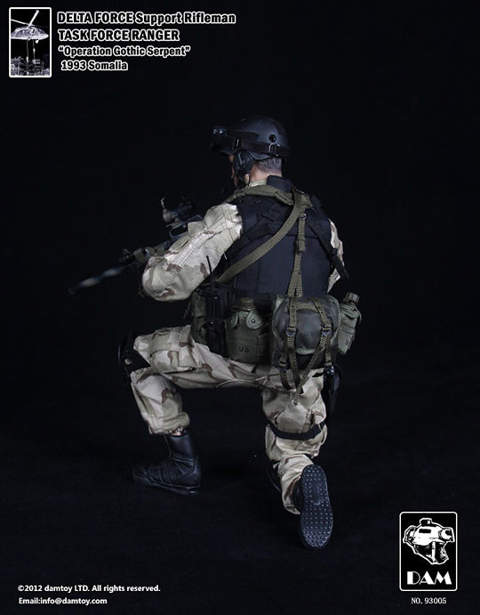 Load image into Gallery viewer, BHD - Support Rifleman - Black Ballistic Vest Type 1
