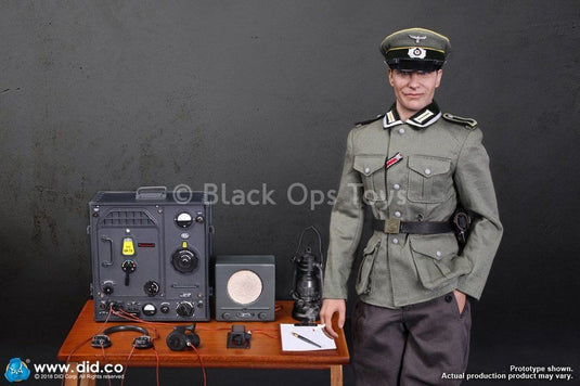 WWII - German WH Radio Operator - Male Head Sculpt