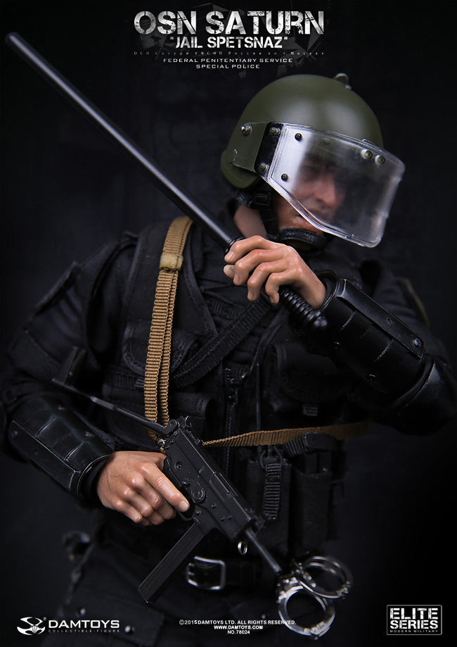 Load image into Gallery viewer, OSN Saturn Police - Black Tactical Vest
