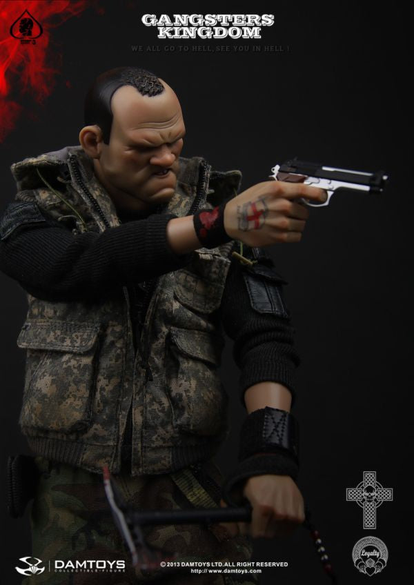 Load image into Gallery viewer, Gangsters Kingdom Spade 3 - Black Belt w/Armband
