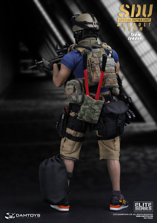 SDU - Assault Team Leader - Snakeskin Camo Helmet