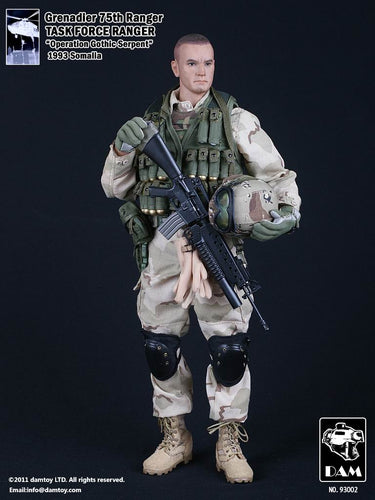 Ultra Rare - BHD 75th Ranger Regiment Grenadier - Mint in Box