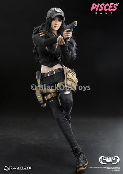 Load image into Gallery viewer, Pisces - Combat Girl - Silver Chain
