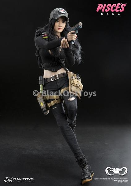 Load image into Gallery viewer, Pisces - Combat Girl - Black Tool Pouch
