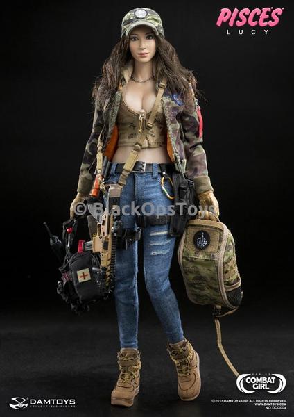 Load image into Gallery viewer, Pisces - Combat Girl - Black Tool Pouch
