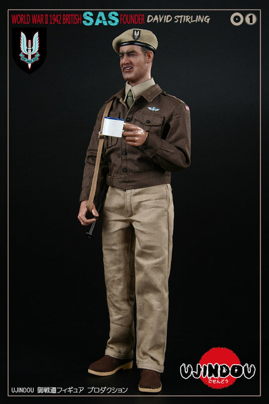 WWII - SAS Founder David Sterling - Black Binoculars