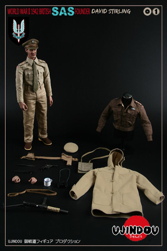 WWII - SAS Founder David Sterling - Male Base Body w/Head Sculpt