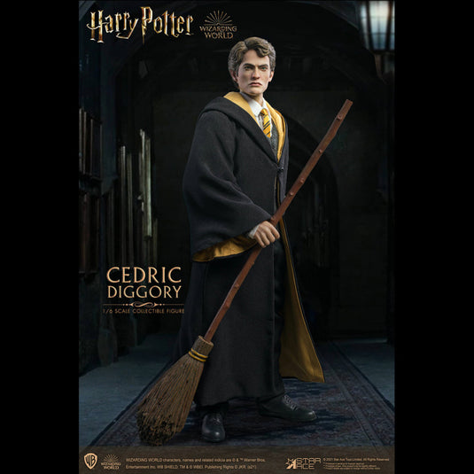 Harry Potter - Cedric Diggory - Black Boots (Peg Type)