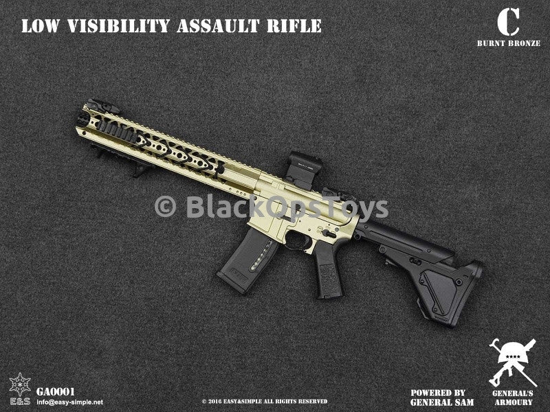 Load image into Gallery viewer, PREORDER General&#39;s Armoury Low Visibility Assault Rifle BURNT BRONZE

