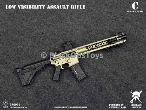 Low Visibility Assault Rifle BURNT BRONZE - MINT IN BOX