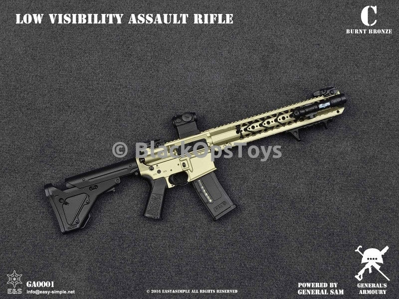 Load image into Gallery viewer, Low Visibility Assault Rifle BURNT BRONZE - MINT IN BOX
