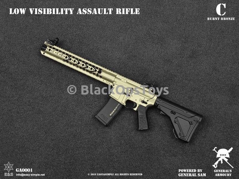 Load image into Gallery viewer, Low Visibility Assault Rifle BURNT BRONZE - MINT IN BOX
