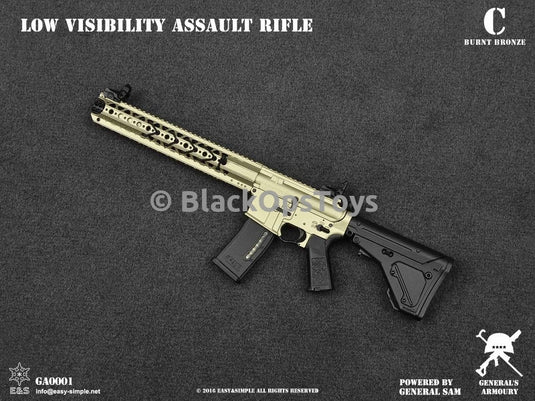 Low Visibility Assault Rifle BURNT BRONZE - MINT IN BOX