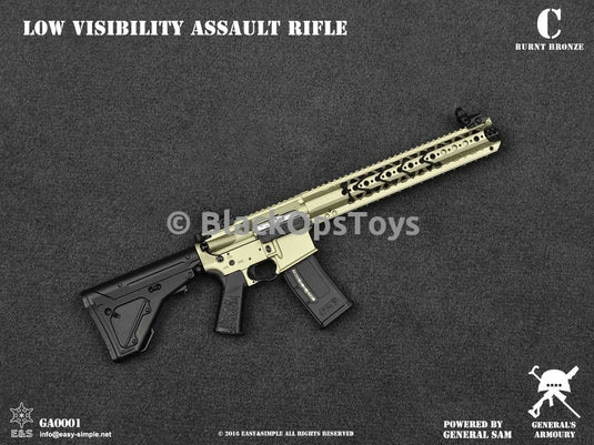 Low Visibility Assault Rifle BURNT BRONZE - MINT IN BOX