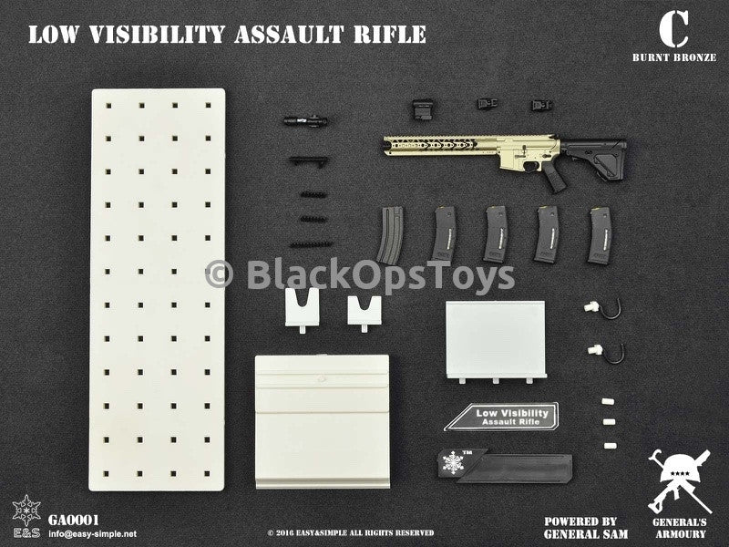 Load image into Gallery viewer, Low Visibility Assault Rifle BURNT BRONZE - MINT IN BOX
