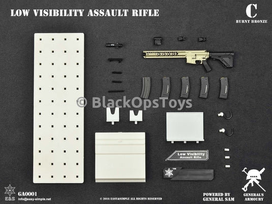 Low Visibility Assault Rifle BURNT BRONZE - MINT IN BOX