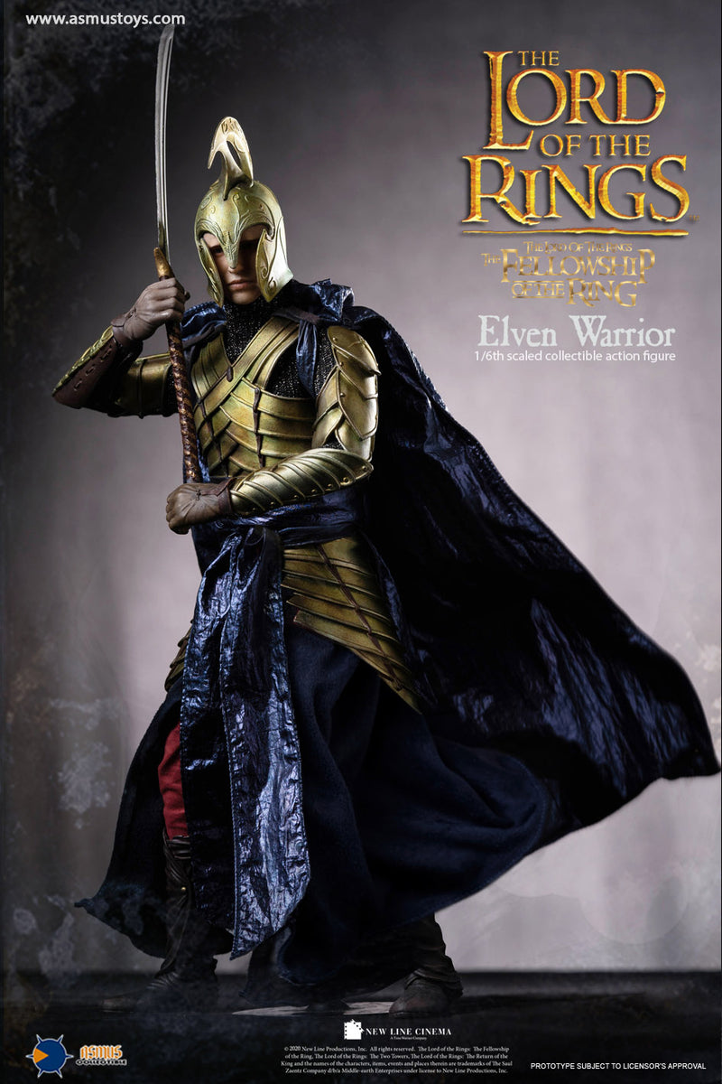 Load image into Gallery viewer, LOTR - Eleven Warrior - Blue Cape w/Belt
