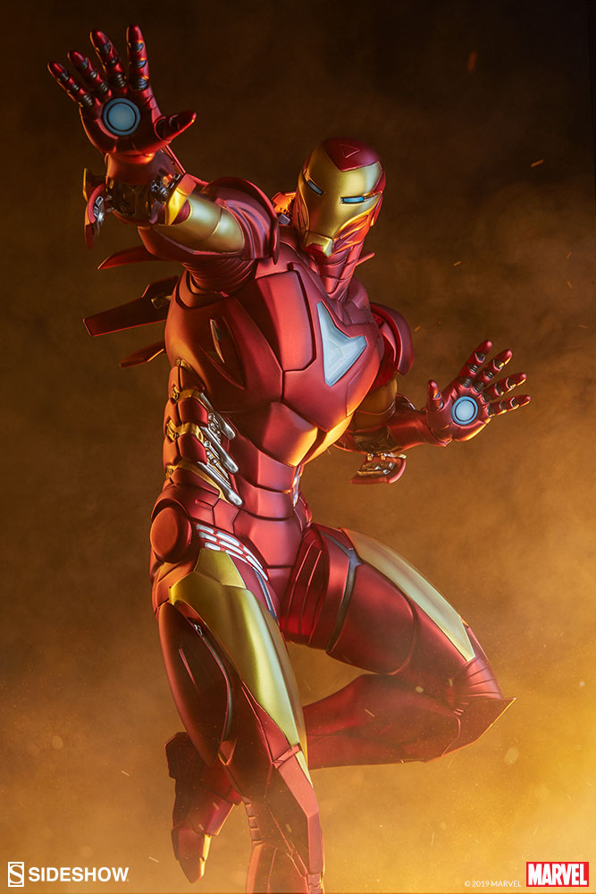 Load image into Gallery viewer, 1/5 Scale - Iron Man - Extremis Mark II Statue - Exclusive Version - MINT IN BOX
