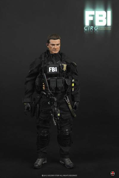 Load image into Gallery viewer, FBI - CIRG - Male Base Body w/Head Sculpt
