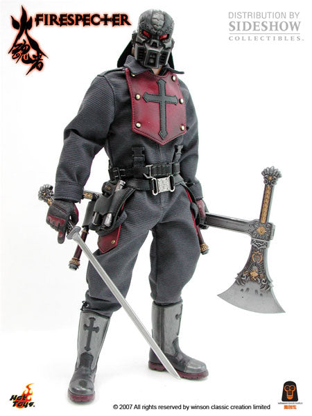 Load image into Gallery viewer, Firespecter - Black &amp; Red Gloved Hand Set
