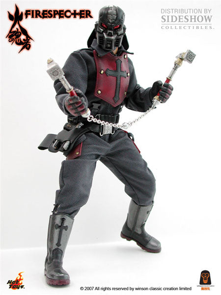 Load image into Gallery viewer, Firespecter - Black &amp; Red Gloved Hand Set
