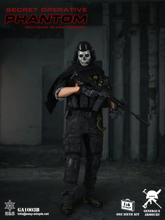 Secret Operative Phantom Black Multicam Version - MINT IN BOX