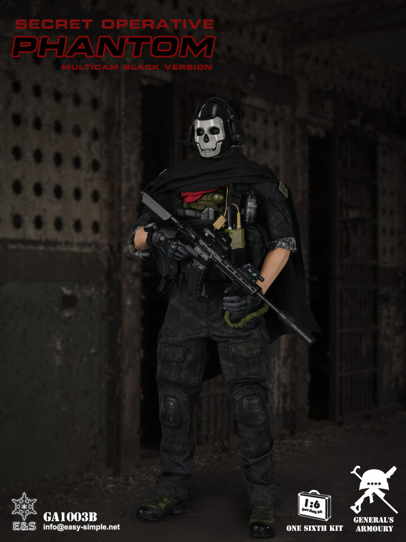 Load image into Gallery viewer, Secret Operative Phantom Black Multicam Version - MINT IN BOX
