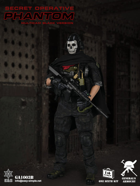Secret Operative Phantom Black Multicam Version - MINT IN BOX