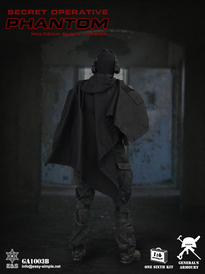 Load image into Gallery viewer, Secret Operative Phantom Black Multicam Version - MINT IN BOX
