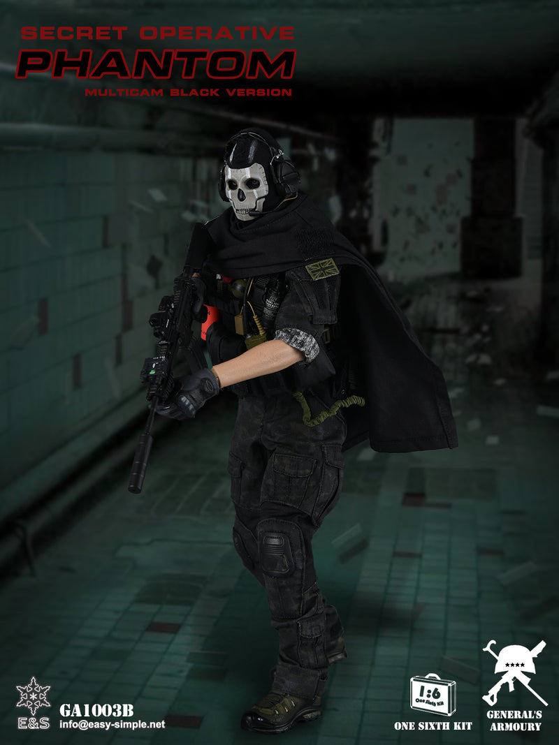Load image into Gallery viewer, Secret Operative Phantom Black Multicam Version - MINT IN BOX
