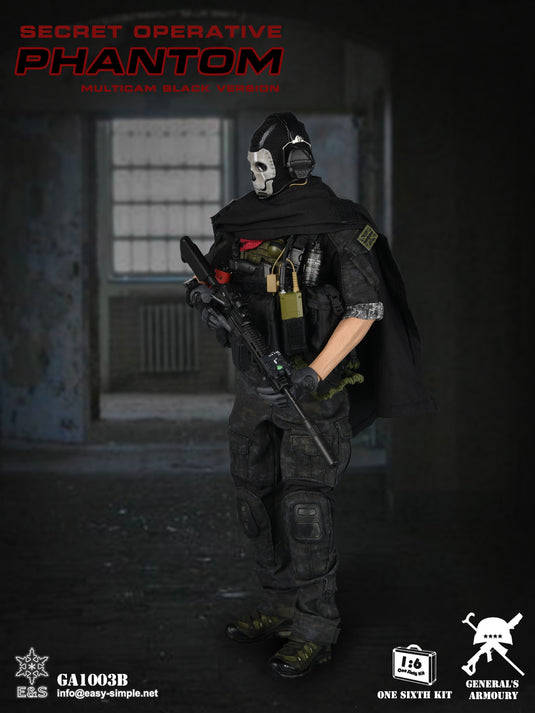 Secret Operative Phantom Black Multicam Version - MINT IN BOX
